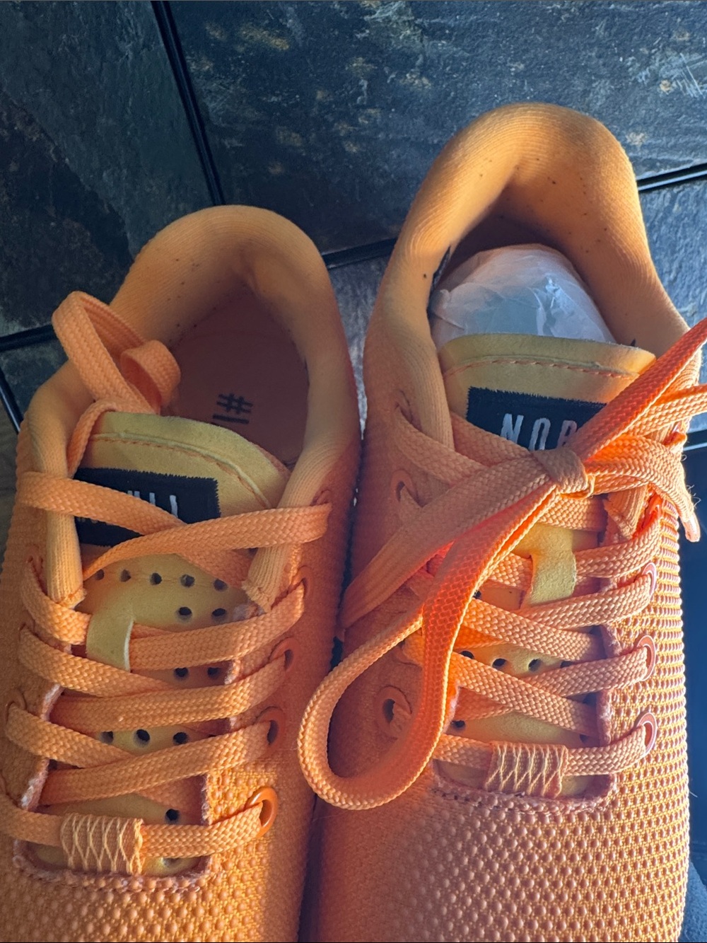 NOBULL Vibrant Orange Training Shoes - Picture 3 of 4